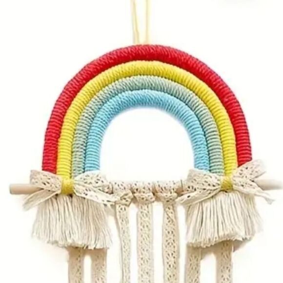 New red rainbow hair bow organizer display holder girls - Picture 3 of 8